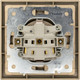 Миниатюра изображения товара Розетка Lezard Zima 704-3688-122BQC (золото)