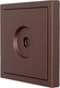 Миниатюра изображения товара Розетка Lezard Zima 704-7388-130 (шоколад)