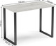 Миниатюра изображения товара Письменный стол Soma Bliss 92x50 (дуб крафт белый/черный)