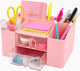 Миниатюра изображения товара Органайзер настольный Darvish DV-15254-2 (розовый)
