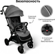Миниатюра изображения товара Детская прогулочная коляска Bubago Tricky / BG 159-2 (темно-серый)