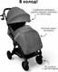 Миниатюра изображения товара Детская прогулочная коляска Bubago Tricky / BG 159-2 (темно-серый)