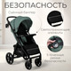 Миниатюра изображения товара Детская прогулочная коляска Bubago Model Cross City / BG 155-4 (зеленый)
