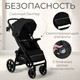 Миниатюра изображения товара Детская прогулочная коляска Bubago Model Cross City / BG 155-6 (черный)