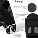 Миниатюра изображения товара Детская прогулочная коляска Bubago Model Cross City / BG 155-6 (черный)