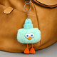 Миниатюра изображения товара Брелок Sima-Land Пушистик на кольце. Чудик в шапке / 9934781 (голубой)
