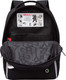 Миниатюра изображения товара Школьный рюкзак Grizzly RB-551-6 (черный/серый)
