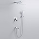 Миниатюра изображения товара Душевая система со смесителем Shevanik S4035 (хром)