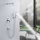 Миниатюра изображения товара Душевая система со смесителем Shevanik S4035 (хром)