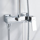 Миниатюра изображения товара Душевая система со смесителем Shevanik S4036 (хром)