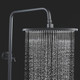 Миниатюра изображения товара Душевая система со смесителем Shevanik S4036H (черный)