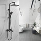 Миниатюра изображения товара Душевая система со смесителем Shevanik S4036H (черный)
