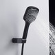 Миниатюра изображения товара Душевая система со смесителем Shevanik S4035H (черный)