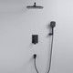 Миниатюра изображения товара Душевая система со смесителем Shevanik S4035H (черный)