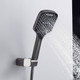 Миниатюра изображения товара Душевая система со смесителем Shevanik S4035T (оружейная сталь)