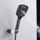 Миниатюра изображения товара Душевая система со смесителем Shevanik S4035T (оружейная сталь)
