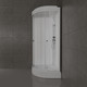Миниатюра изображения товара Душевая кабина Saniteco SNT-88 90х90 (белый/прозрачное стекло)