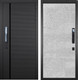 Миниатюра изображения товара Входная дверь ГРАНИТ Пиано Смарт 77-1 бетон светлый (86x205, правая)