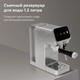 Миниатюра изображения товара Кофеварка эспрессо BQ CM7003 (сталь)
