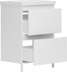 Миниатюра изображения товара Тумба под умывальник Belux Эридан Н 60-02 (1, белый глянцевый)
