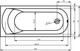 Миниатюра изображения товара Ванна акриловая Eurolux Miamika 160x70 / E1016070029