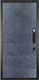 Миниатюра изображения товара Входная дверь ГРАНИТ Роял Смарт 77-1 бетон темный (86x205, правая)