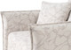 Миниатюра изображения товара Кресло мягкое KRONES Демос (жаккард, рисунок, молочный/бежевый)