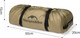 Миниатюра изображения товара Палатка Naturehike Massif Solo / CNK2450WS029-MRS (песочный)