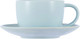Миниатюра изображения товара Чашка с блюдцем Gipfel Ether 52223 (светло-голубой)