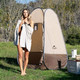 Миниатюра изображения товара Палатка для душа и туалета Naturehike NH17Z002-P-BR (коричневый)