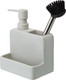 Миниатюра изображения товара Дозатор моющего средства с подставкой для губки Smart Solutions Noble SS0000253 (светло-серый)