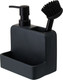 Миниатюра изображения товара Дозатор моющего средства с подставкой для губки Smart Solutions Noble SS0000252 (графит)