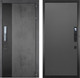 Миниатюра изображения товара Входная дверь ГРАНИТ Роял Смарт 77 графит нубук (86x205, правая)