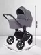 Миниатюра изображения товара Детская универсальная коляска Rant Flex 3в1 / RA077 (графит)