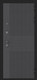 Миниатюра изображения товара Входная дверь ГРАНИТ Гранж 56 (96x207, правая)