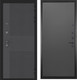 Миниатюра изображения товара Входная дверь ГРАНИТ Гранж 77 графит нубук (86x205, правая)