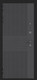 Миниатюра изображения товара Входная дверь ГРАНИТ Гранж 77-1 бетон светлый (86x205, левая)