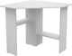 Миниатюра изображения товара Компьютерный стол МДК Амур 74.5x80x80 (белый)