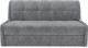 Миниатюра изображения товара Диван Mebel-Ars Аккордеон Барон №6 ППУ 155x200 (Vivaldi 92/темно-серый)