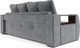Миниатюра изображения товара Диван Mebel-Ars Еврокнижка Мальтида (Vivaldi 92/темно-серый)