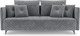 Миниатюра изображения товара Диван Mebel-Ars Вашингтон (Vivaldi 92/темно-серый)