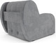 Миниатюра изображения товара Кресло-кровать Mebel-Ars Аккордеон Барон НПБ (Vivaldi 92/темно-серый)