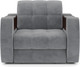 Миниатюра изображения товара Кресло-кровать Mebel-Ars Барон №3 НПБ (Vivaldi 92/темно-серый)