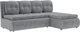 Миниатюра изображения товара Диван угловой Mebel-Ars Кормак (Vivaldi 92/темно-серый)