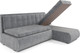 Миниатюра изображения товара Диван угловой Mebel-Ars Кормак (Vivaldi 92/темно-серый)