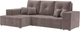 Миниатюра изображения товара Диван угловой Mebel-Ars Монреаль левый угол (Vivaldi 6/капучино)