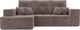 Миниатюра изображения товара Диван угловой Mebel-Ars Монреаль левый угол (Vivaldi 6/капучино)