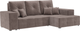Миниатюра изображения товара Диван угловой Mebel-Ars Монреаль правый (Vivaldi 6/капучино)