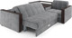 Миниатюра изображения товара Диван угловой Mebel-Ars Прага (Vivaldi 92/темно-серый)