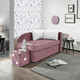 Миниатюра изображения товара Тахта Аквилон Умка правая (бали 07 розовый/бали 01 белый)